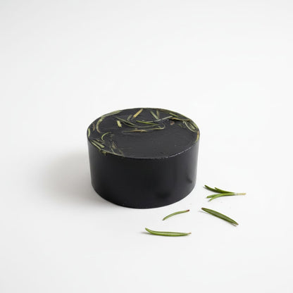 Jabón Negro Premium · Carbón & Romero