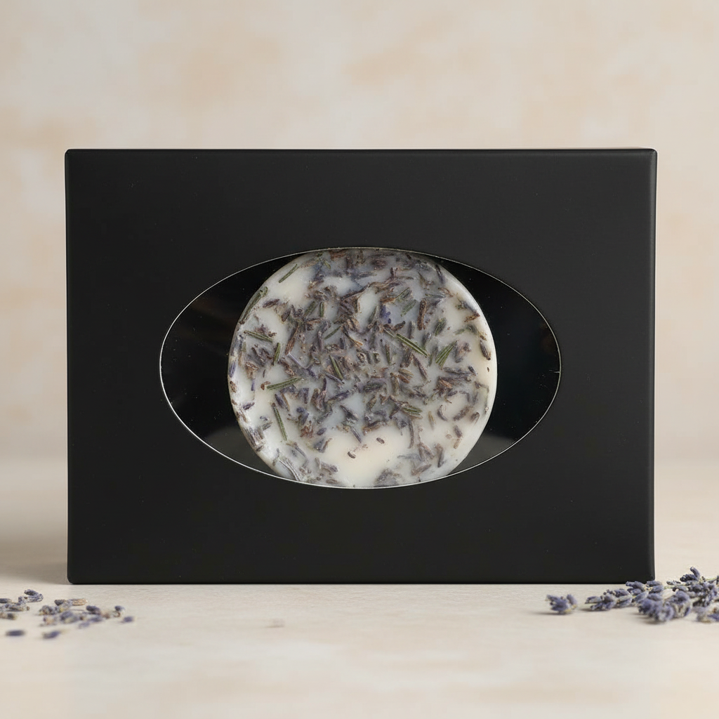 Jabón Blanco Premium · Leche de Cabra & Lavanda