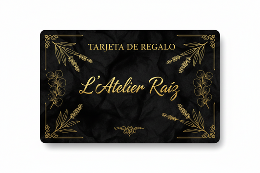 Tarjeta de Regalo L'Atelier Raíz